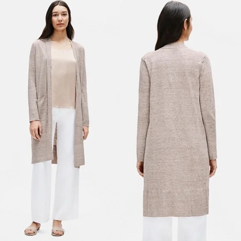 Eileen Fisher XS Organic Linen Duster